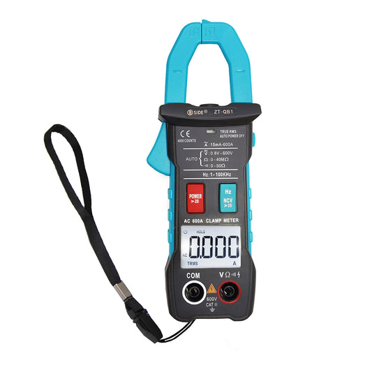 BSIDE QB1 600A Digital Clamp Meter True RMS DC AC Ammeter Pliers Inrush Current Smart Auto profession Multimeter Voltage Ohm Tester