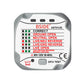 BSIDE AST01 Electric Socket Tester EU US UK AU Plug RCD GFCI Test  Outlet Ground Zero Line Plug Polarity Phase Wall Check