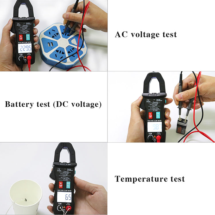 BSIDE ZT-300AB Wireless Digital Multimeter True RMS Manual/Auto Ranging 6000 Counts DMM Voltage Capacitance Temp Amp Ohm Diode   5.0  2 Reviews  ౹  14 sold
