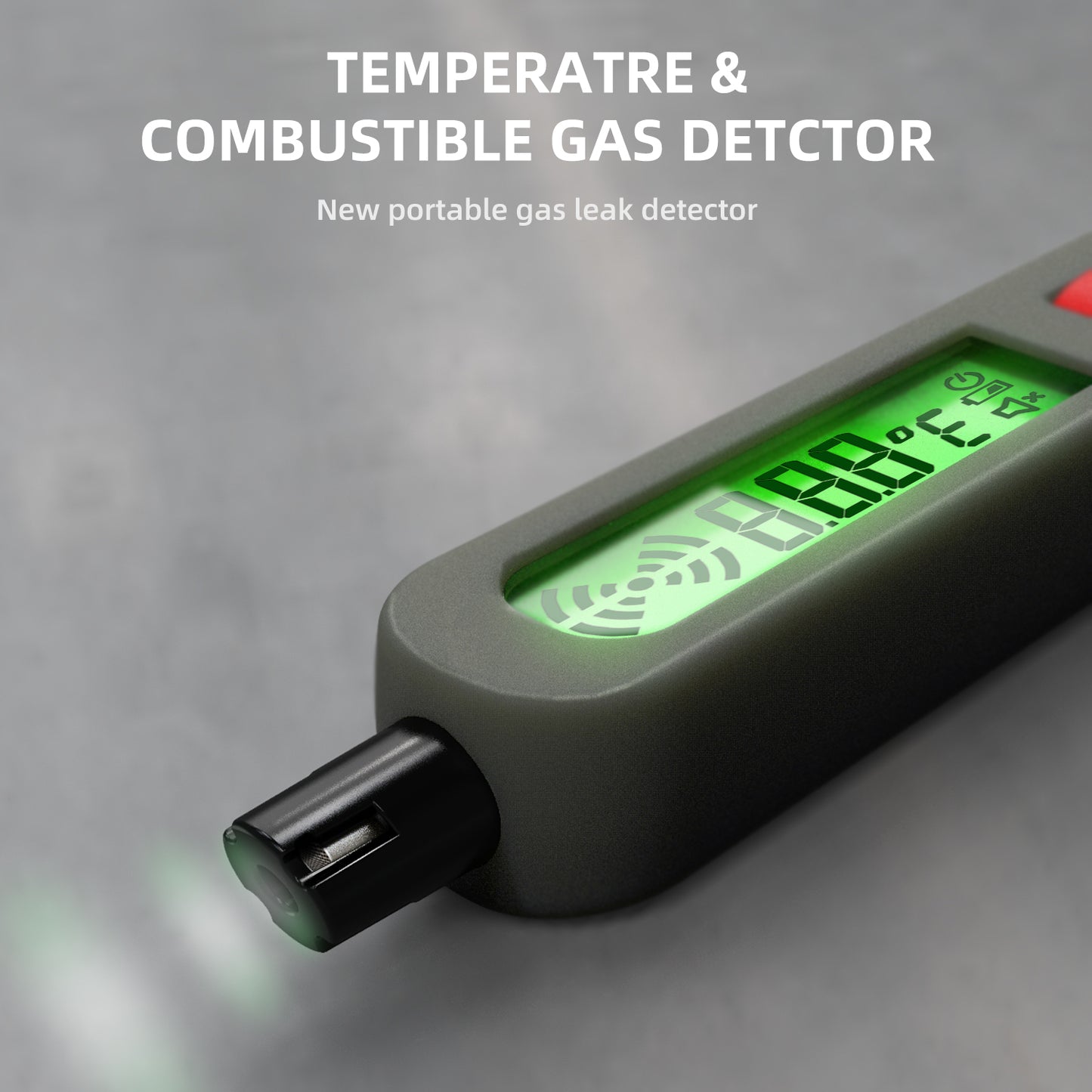 BSIDE G1 Gas Leak Detector Sound Screen Alarm with LCD Display Gas Detector Combustible Flammable Natural Methane Gas Detector
