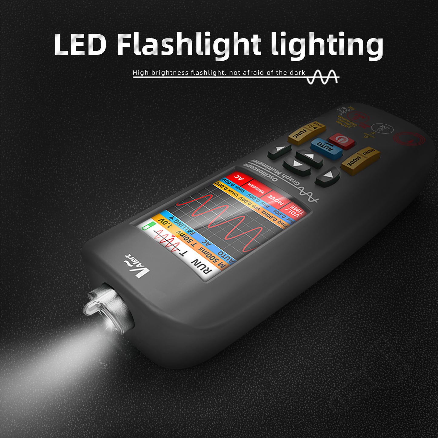 BSIDE O1X Handheld Oscilloscope Multimeter Professional Digital Oscilloscope DC AC Voltage Current Capacitor Ohm Diode Hertz Tester