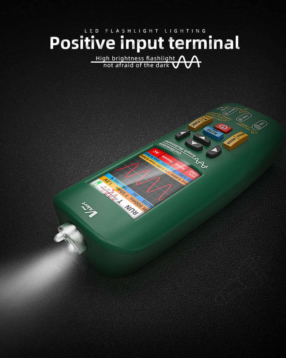 BSIDE O1 Handheld Oscilloscope Multimeter 3-in-1 Multifunctional Signal Digital Waveform Data Storage Multimeter