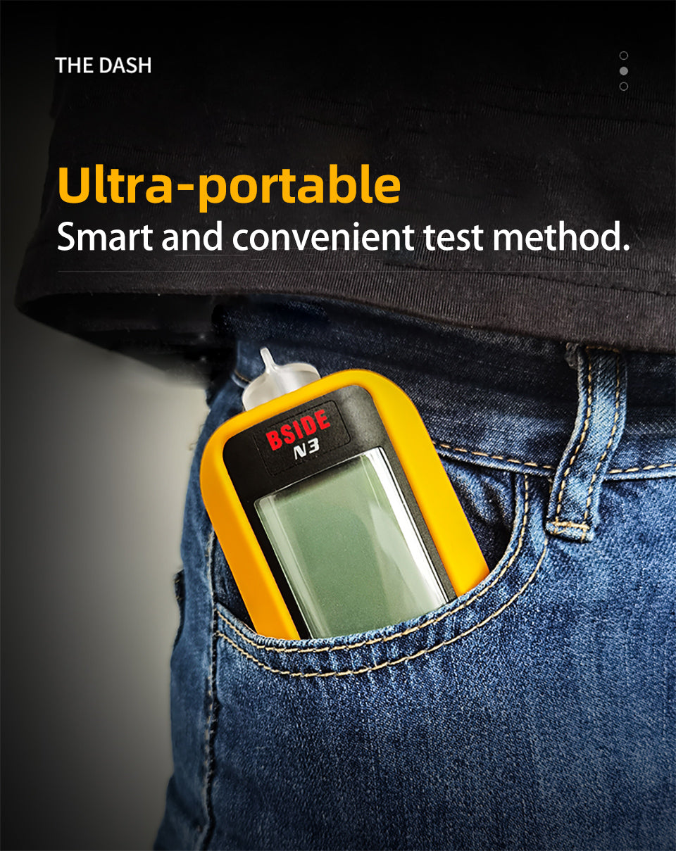 BSIDE Geiger Counter Nuclear Radiation Detector Personal EMF Radiation Dosimeter Portable Beta Gamma X-ray Radioactive Monitor Tester for Lab Sead Food Ocean Medical Industry Marble