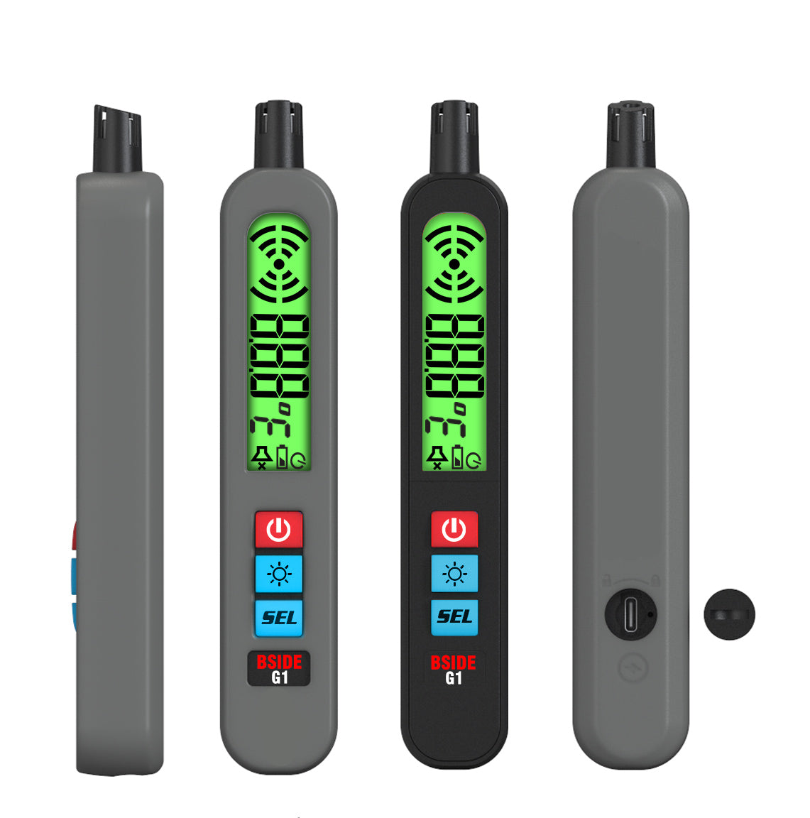 BSIDE G1 Gas Leak Detector Sound Screen Alarm with LCD Display Gas Detector Combustible Flammable Natural Methane Gas Detector