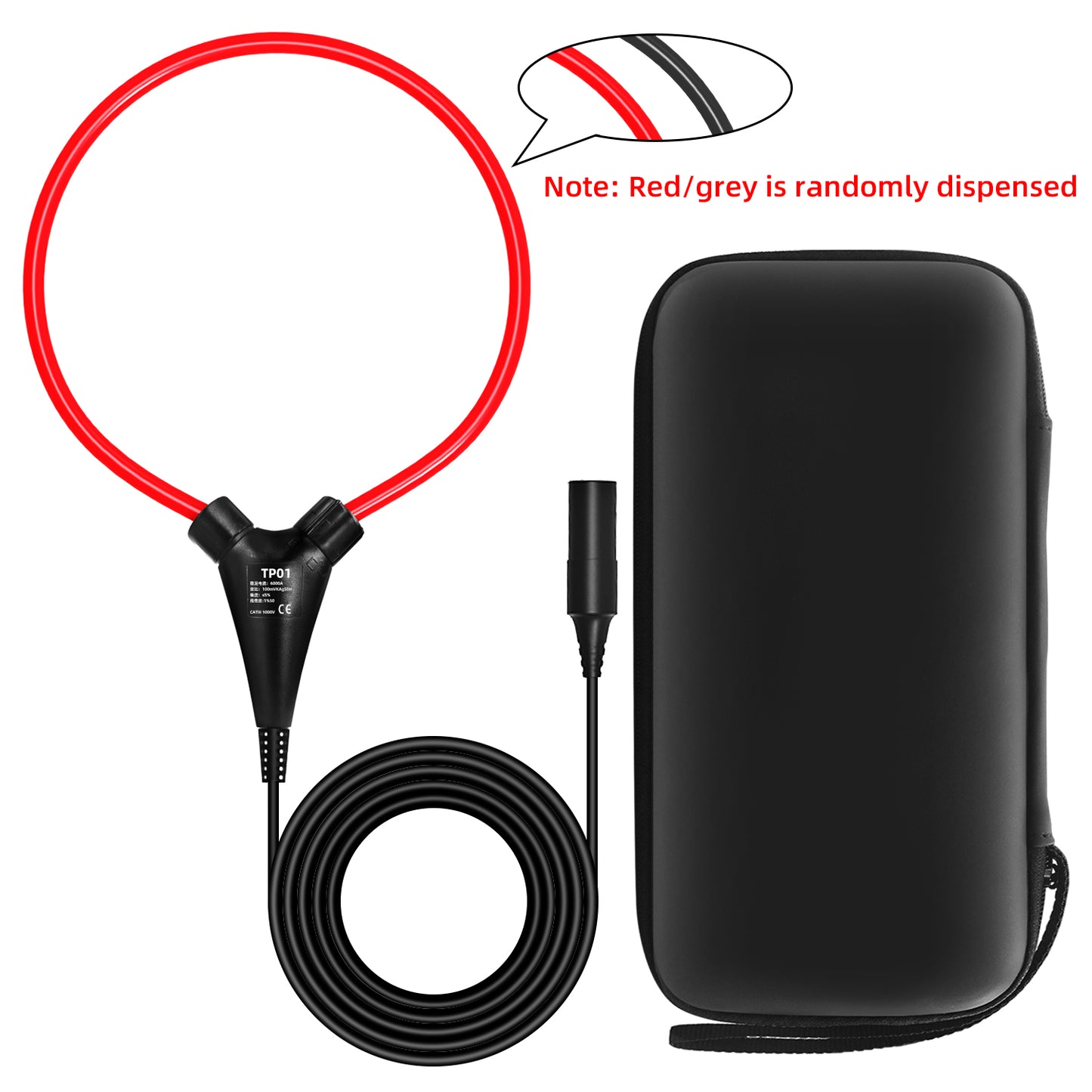 BSIDE TP01 Flexible Coil Current Clamp AC 6000A Adaptable Oscilloscope Multimeter