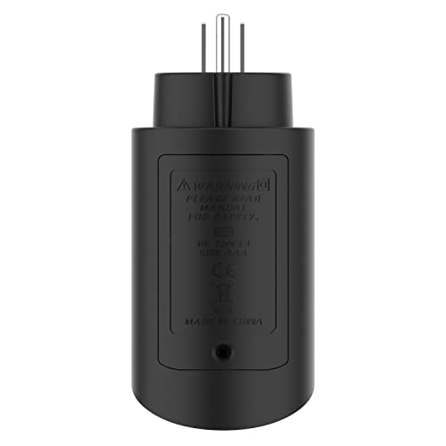 BSIDE ASTS Circuit Analyzer, Professional Wiring Status Tester, Line Voltage Distribution Checker, Large LCD Circuit Fault Locator GFCI Leakage Socket Tester