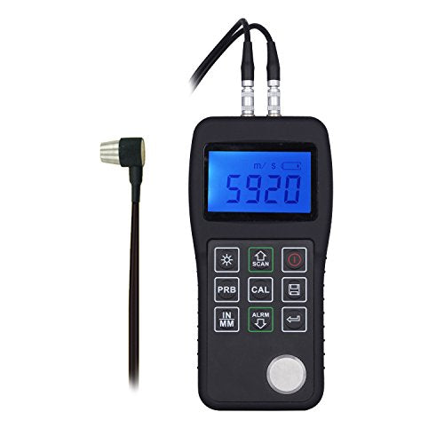 BSIDE CCT11 Digital Ultrasonic Thickness Gauge Tester Meter 0.75-300mm for Metal Steel Aluminum Copper Plastic