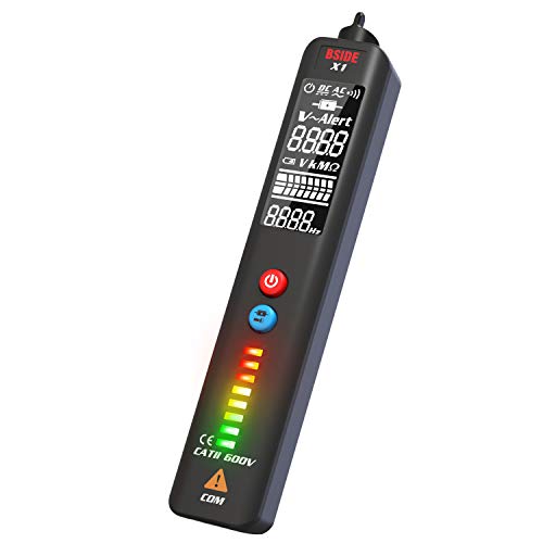 BSIDE EBTN LCD Outlet Tester 3 Results Display Non-Contact Voltage Detector GFCI Receptacle Socket Tester