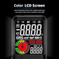 BSIDE Digital Multimeter Color LCD 3 Results Display 9999 Counts Auto-Ranging Voltmeter Capacitance Ohm Continuity Hz Diode Duty Cycle Live Check Voltage Tester