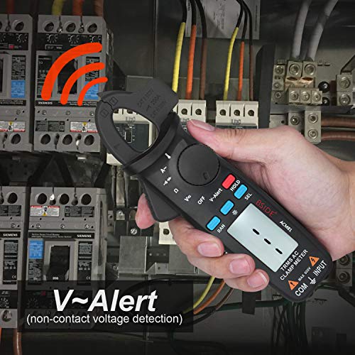 BSIDE ACM81 1mA Clamp Meter Pocket True RMS Auto-Ranging Multimeter AC Current Temperature V-Alert Continuity Ohm Diode Voltage Tester