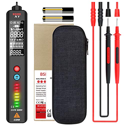 BSIDE EBTN LCD Outlet Tester 3 Results Display Non-Contact Voltage Detector GFCI Receptacle Socket Tester