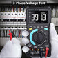 BSIDE Digital Multimeter 3-Line Display True RMS Auto-Ranging Voltmeter Temperature Capacitance AC/DC Voltage Current Tester
