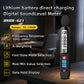 BSIDE GZ1 Sound Level Meter, Digital Decibel Meter 30-130dB, Noise Meter with 50Hz-20kHz Frequency Response, A-Weighting, Fast/Slow, MAX/MIN, Data Hold, Backlit LCD, Rechargeable Battery