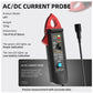 BSIDE UP1 Oscilloscope Current Probe, AC/DC Current Clamp 100A, 10A/100A Dual Range, 10mV/A and 100mV/A Output, 20kHz AC Bandwidth, Rechargeable Li-Ion Battery, CAT III 600V