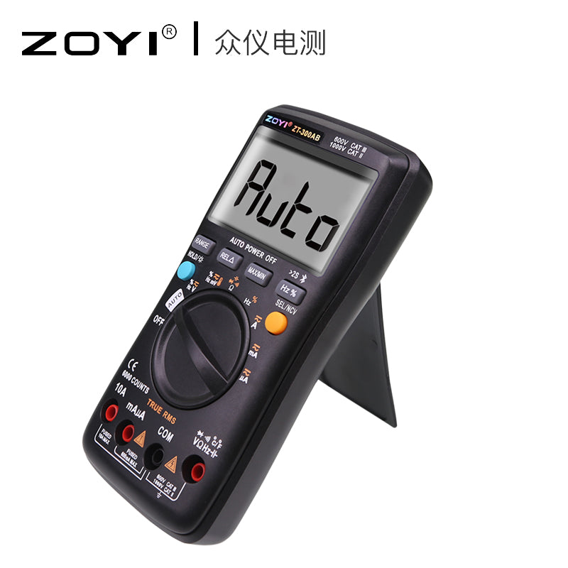 BSIDE ZT-300AB Wireless Digital Multimeter True RMS Manual/Auto Ranging 6000 Counts DMM Voltage Capacitance Temp Amp Ohm Diode   5.0  2 Reviews  ౹  14 sold