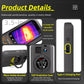 BSIDE SH8 thermal multimeter 192x256 true-resolution thermal imager, 20,000count professional multimeter, with a stand +macro lens