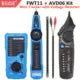 BSIDE FWT11 High Quality RJ11 RJ45 Cat5 Cat6 Telephone Wire Tracker Tracer Toner Ethernet LAN Network Cable Tester Line Finder