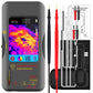 BSDIE Touchscreen thermal imaging multimeter with infrared camera, high resolution, 20,000 counts, high-precision voltage, resistance, and capacitance test professional version