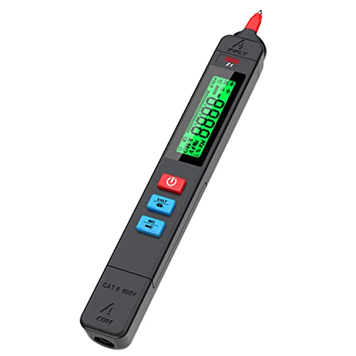 BSIDE Voltage Tester 3-Results Display AC Voltage Detector Pen, Non-Contact with Adjustable Sensitivity, Integrated Multimeter, Dual Range Electric Voltage Sensor Live Wire Checker