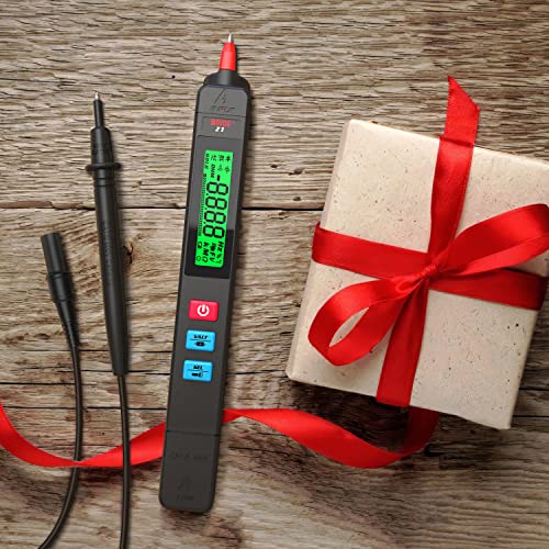 BSIDE Voltage Tester 3-Results Display AC Voltage Detector Pen, Non-Contact with Adjustable Sensitivity, Integrated Multimeter, Dual Range Electric Voltage Sensor Live Wire Checker